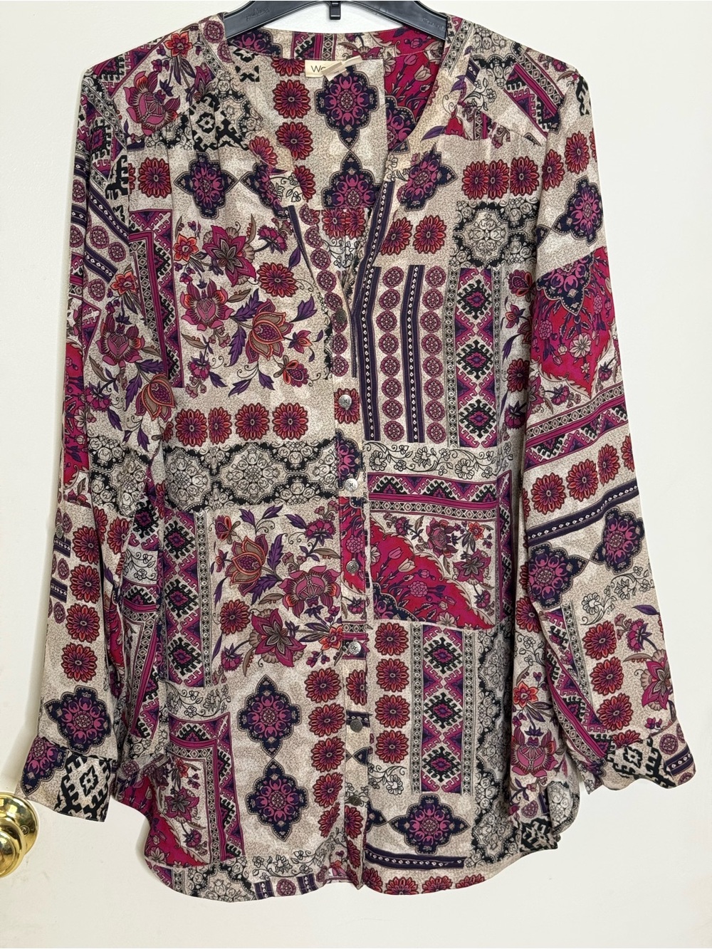 Westport Paisley Blouse